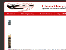 Tablet Screenshot of heartlandenv.com